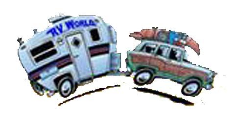 Cartoon of Car and trailer - Original Art