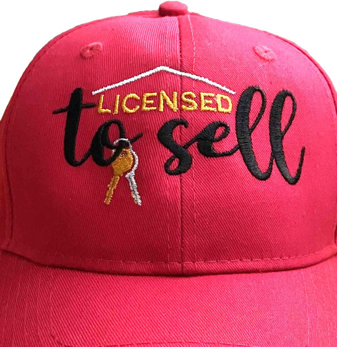 Licensed to Sell cap for Real Estate office